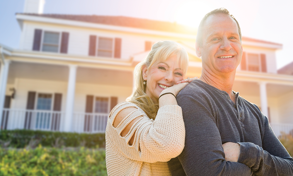 He says: With the kids gone, it’s time to leave this big house and move into something smaller